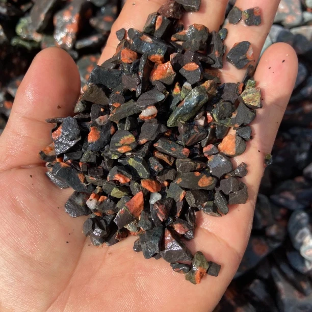 【新疆西藏专属链接】安山岩梅花玉鱼缸石天然龟鱼缸造景底砂装饰