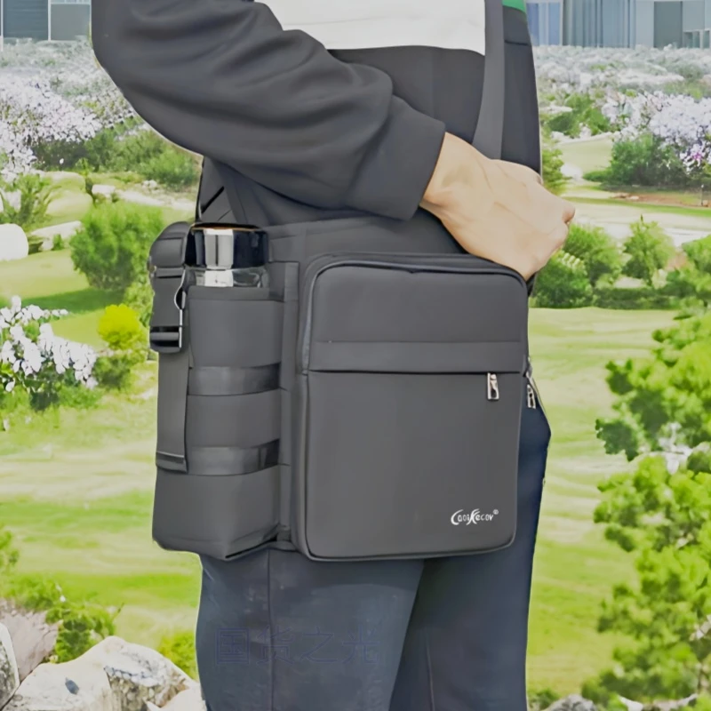 【新客福利】户外旅行包防水耐磨水壶包流行便携中老年单肩包男女款