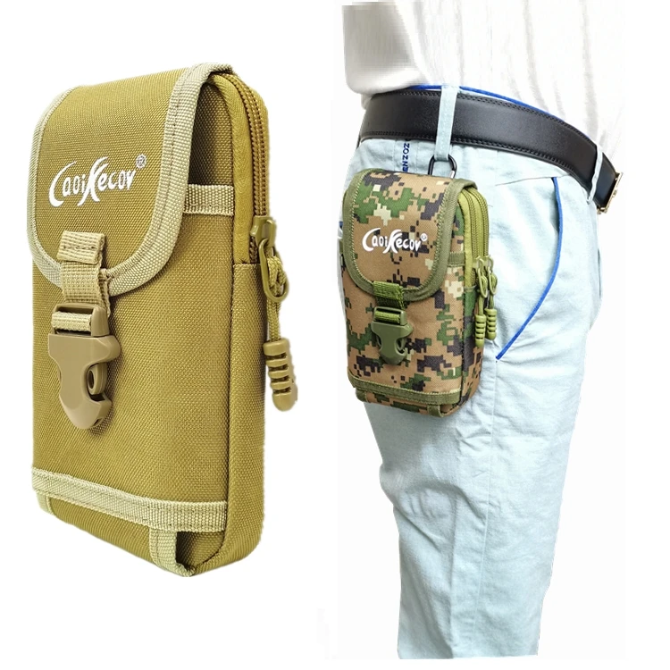 新款户外包腰男穿皮带包包盖式手机包防水包防尘耐磨包休闲腰跨包