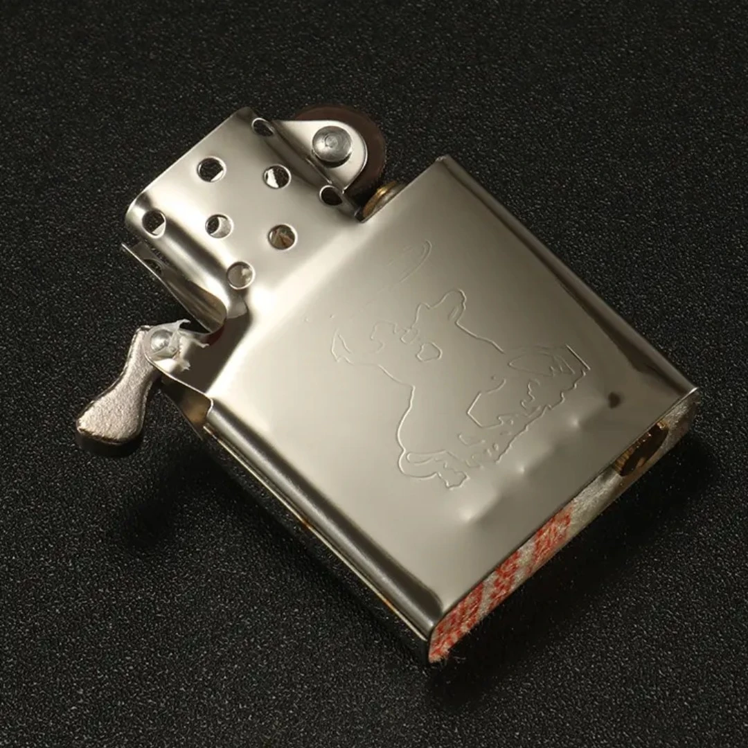 打火机内胆机芯适用于佐罗902壳创意网红怀旧经典银色点原装老式