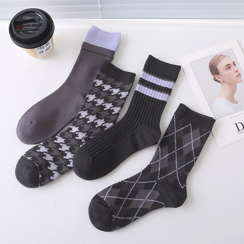 【2路3设双针羊毛袜】2025冬季高端工艺羊毛袜