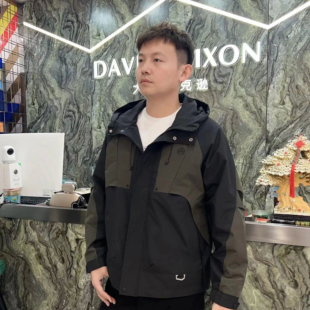 秋季户外连帽冲锋衣夹克2233