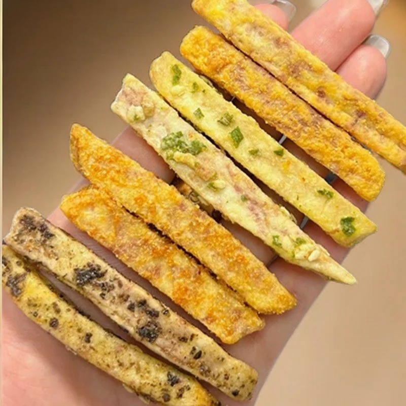 芋头条小零食蟹黄味蛋黄香脆爆款脆干解馋休闲海苔味网红食蟹黄味