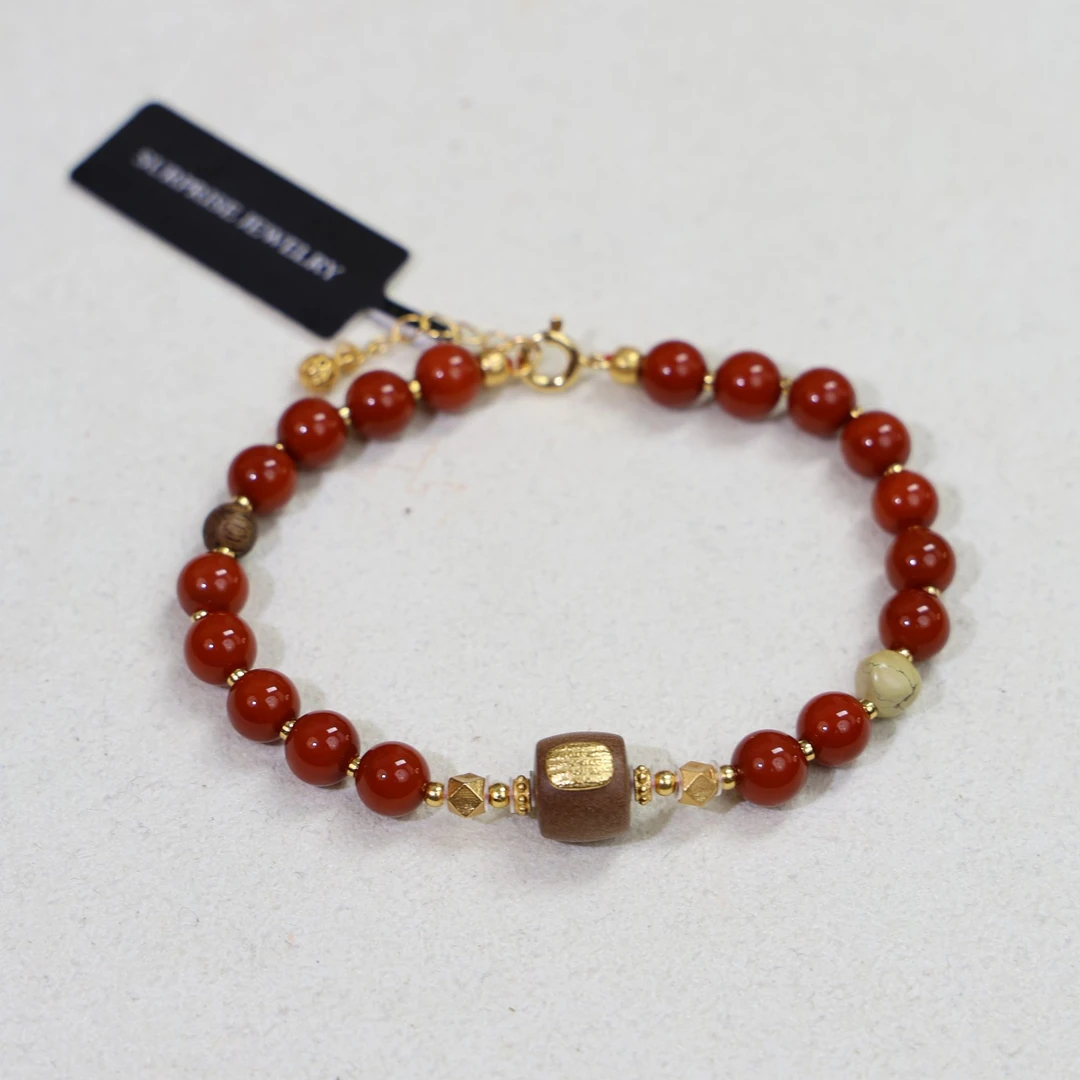 原创玛瑙手串J366【多样性发一】