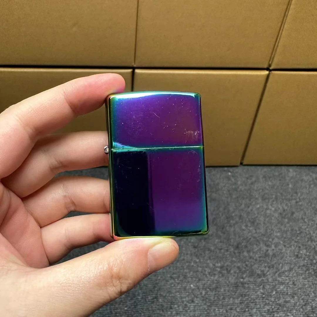 七彩梦幻光板煤油打火机（需自行加油）