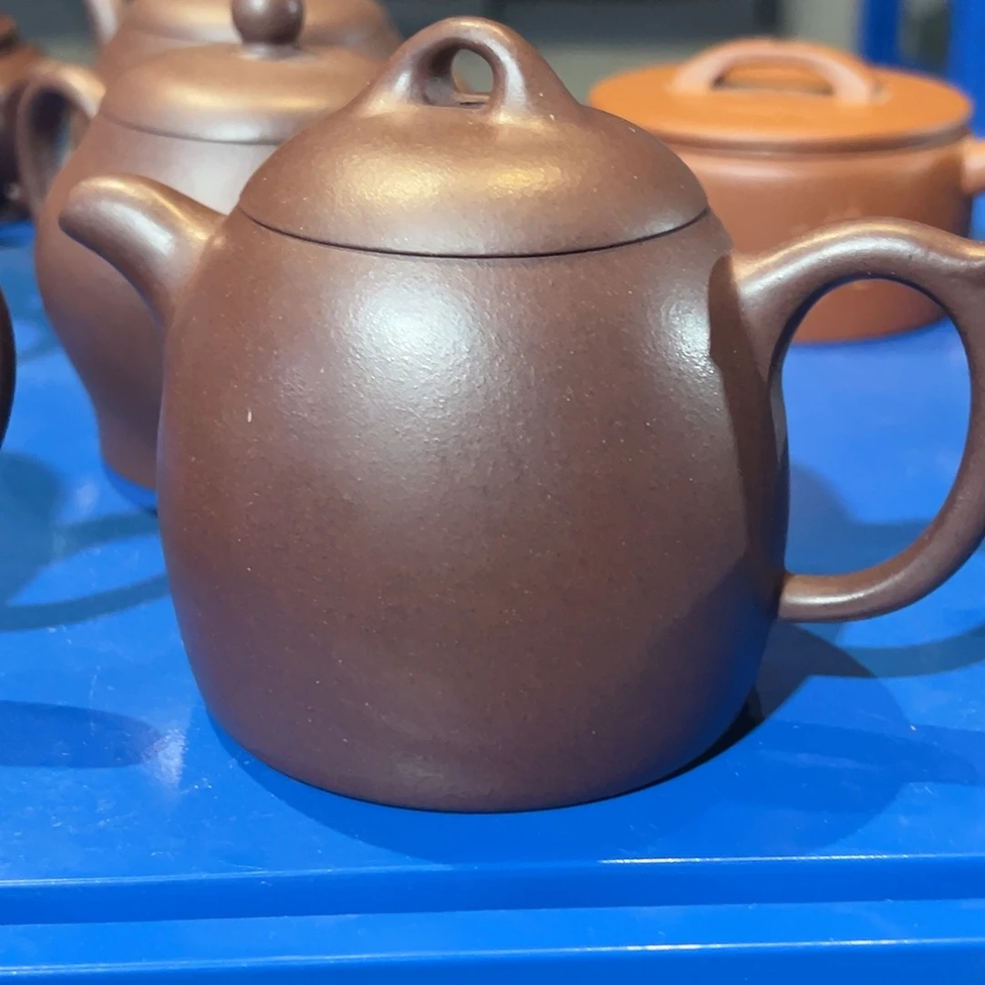 紫砂茶壶小****睛紫砂壶等文物