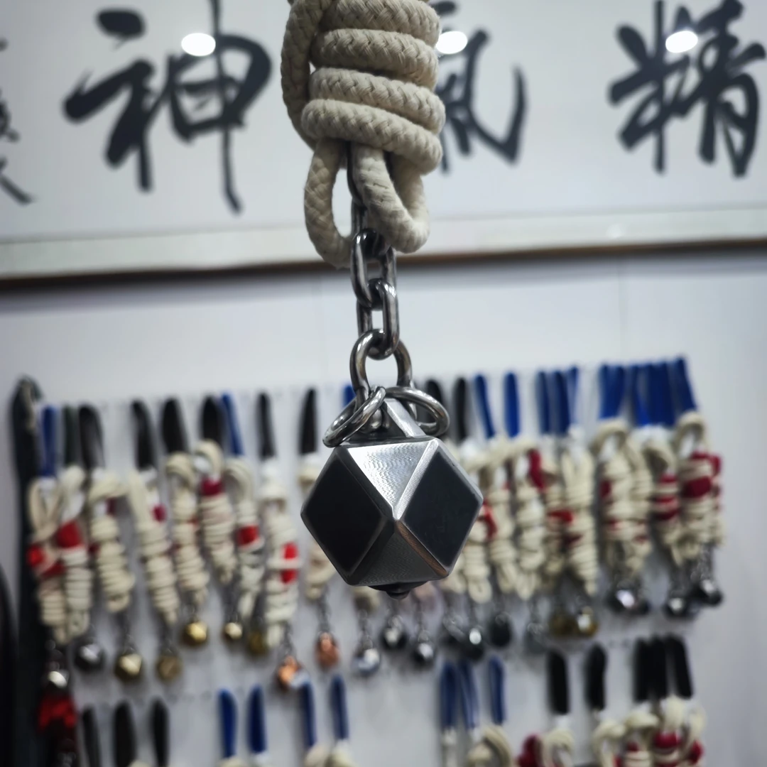 传统武术十八般兵器流星（1.7斤精品锻打龙头凤尾八棱实战流星锤）