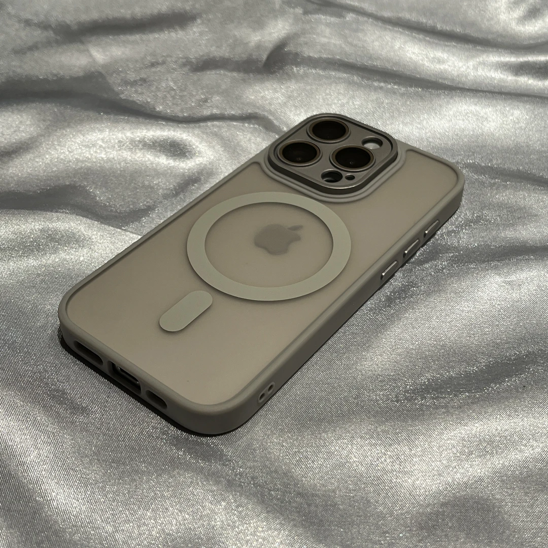 【肤感磁吸 抗黄防摔】适用苹果15promax手机壳全包14带镜头膜13/12