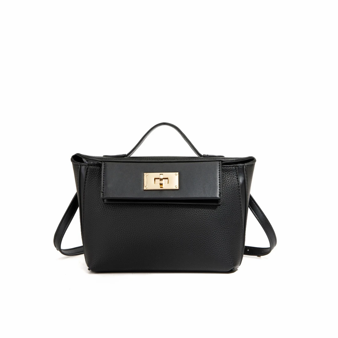 【工厂直销】百搭简约单肩女士通勤中号荔枝纹轻奢斜跨单肩包1234TT