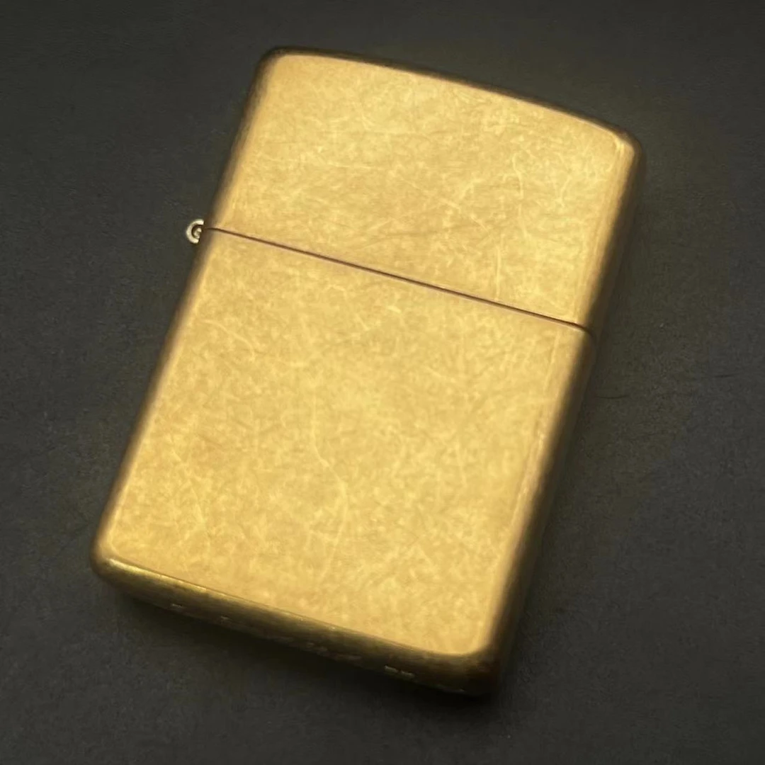 美版原装常规黄铜花纱49477正品煤油打火机「小飞火机」