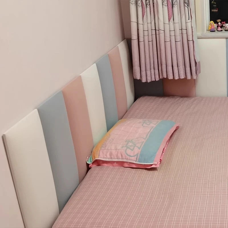 科技布榻榻米墙围轻奢幼儿园床围卧室床头靠背防撞墙贴柔软透气
