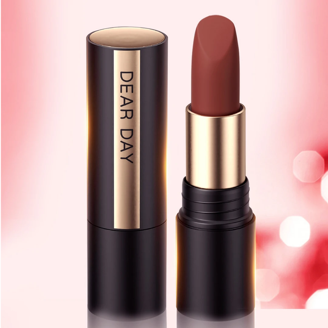 Dear dayDEAR DAY牡丹籽不沾杯口红持久防水丝滑哑光柔雾显色