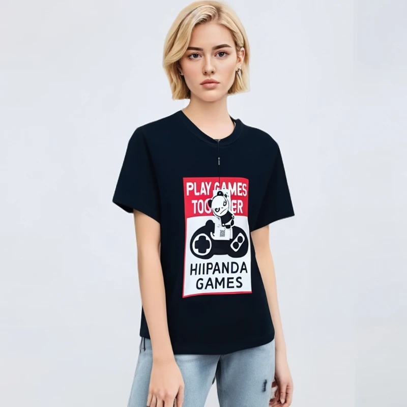 HiPandaHipande男女同款休闲短袖