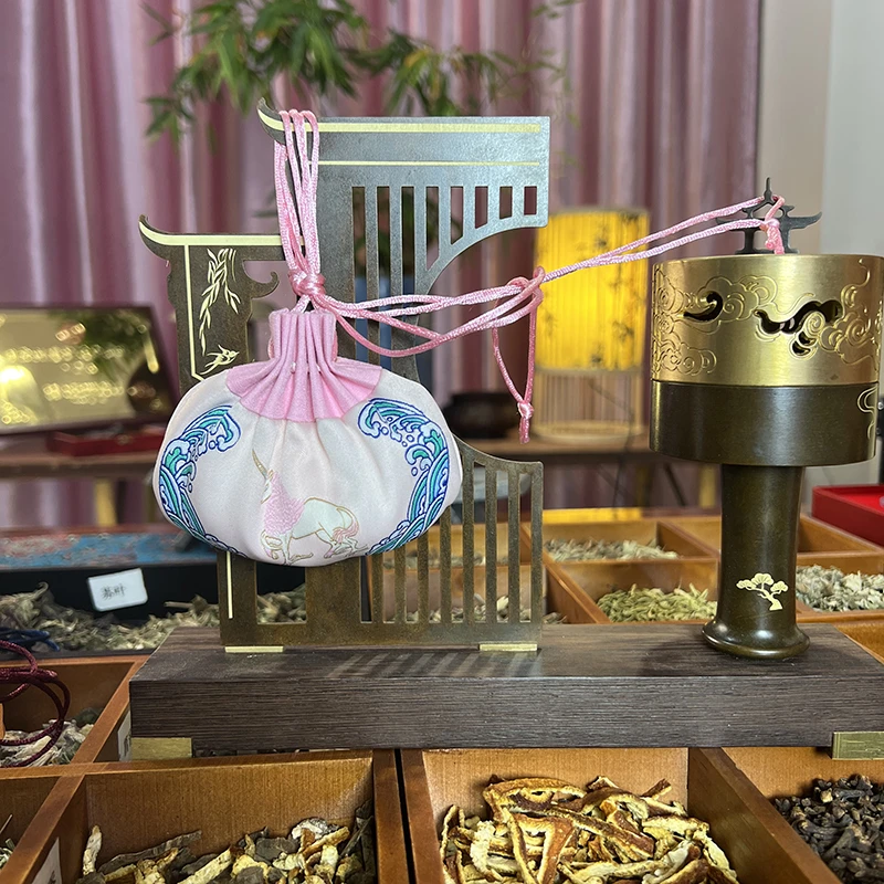 （栀子花香囊）合香香包一个40克天然室内随身挂饰 送香礼