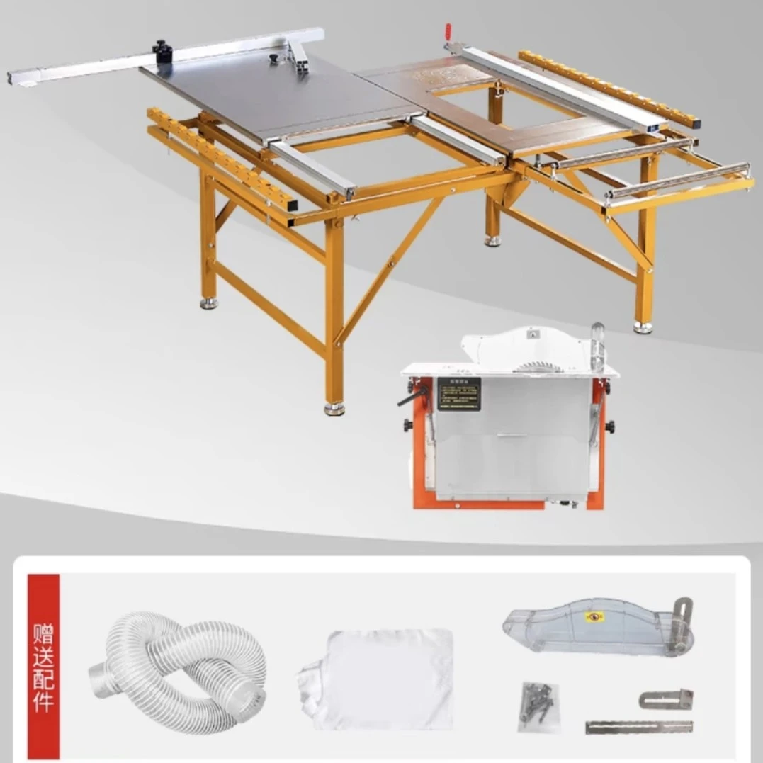 双轨道推台锯+无尘子母锯