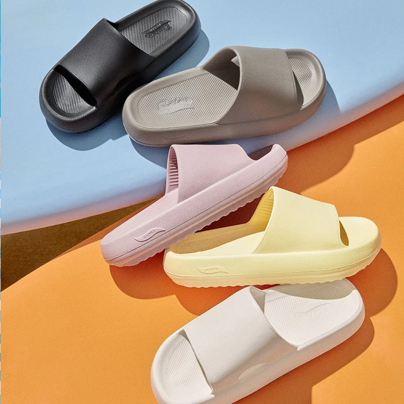 Skechers斯凯奇简约百搭多色一字拖女新款居家外穿厚底拖鞋111630