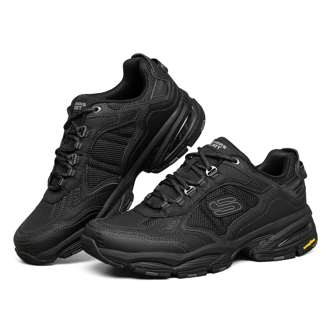 Skechers斯凯奇新款男子户外休闲运动鞋复古轻便减震老爹鞋237145