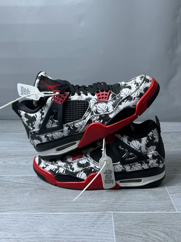 42.5码 9新/air jordan4涂鸦/休闲鞋 公价2029