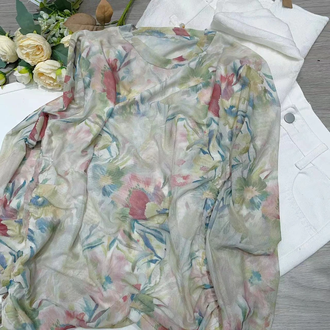 【故事里的小黄花网纱】1916弹力超温柔气质配色柔软小众百搭开衫