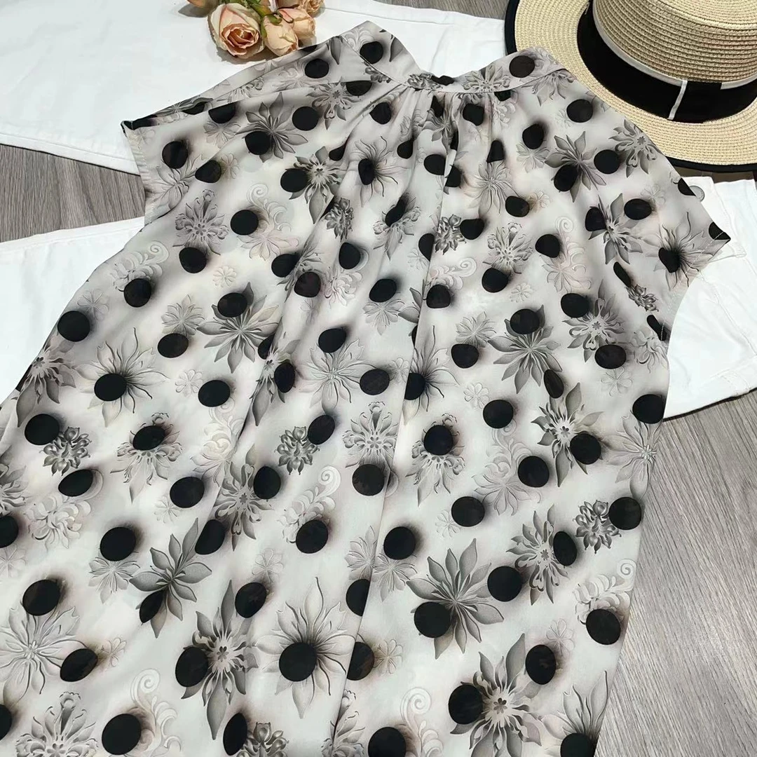 【波点 两面穿】2595夏季时尚洋气显瘦上衣