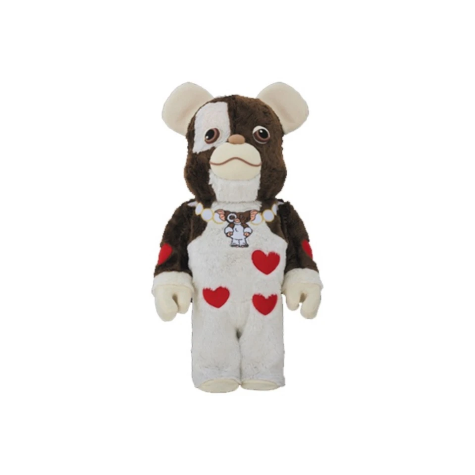 积木熊Bearbrick 小魔怪长毛 双盒1000%尺寸70cm潮玩