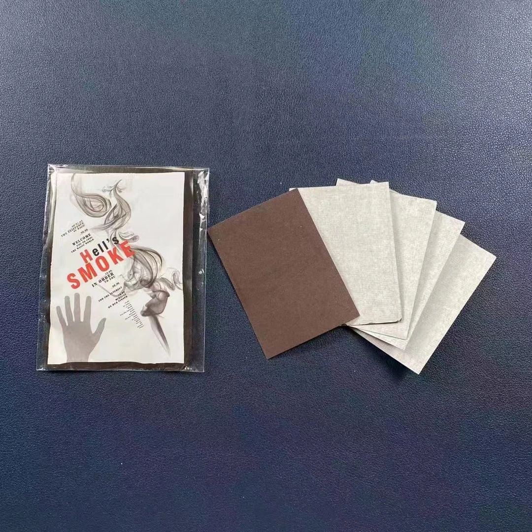 出烟纸 空手出烟 神奇近景街头创意魔术