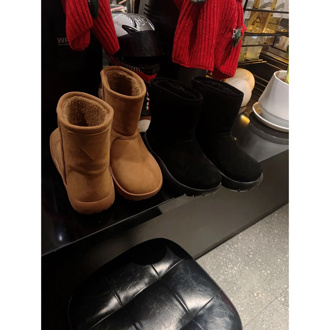 886#P0835新款内里毛绒短筒【常规版本】雪地靴