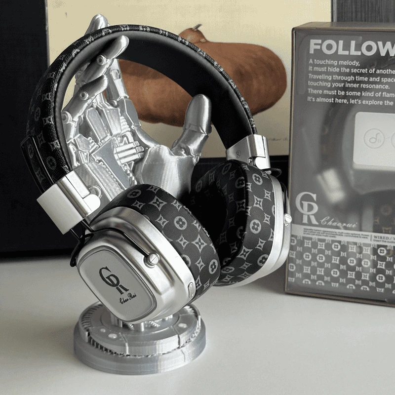 【头戴式耳机美式复古潮流】时尚穿搭单品高音质生日礼物跑步运动