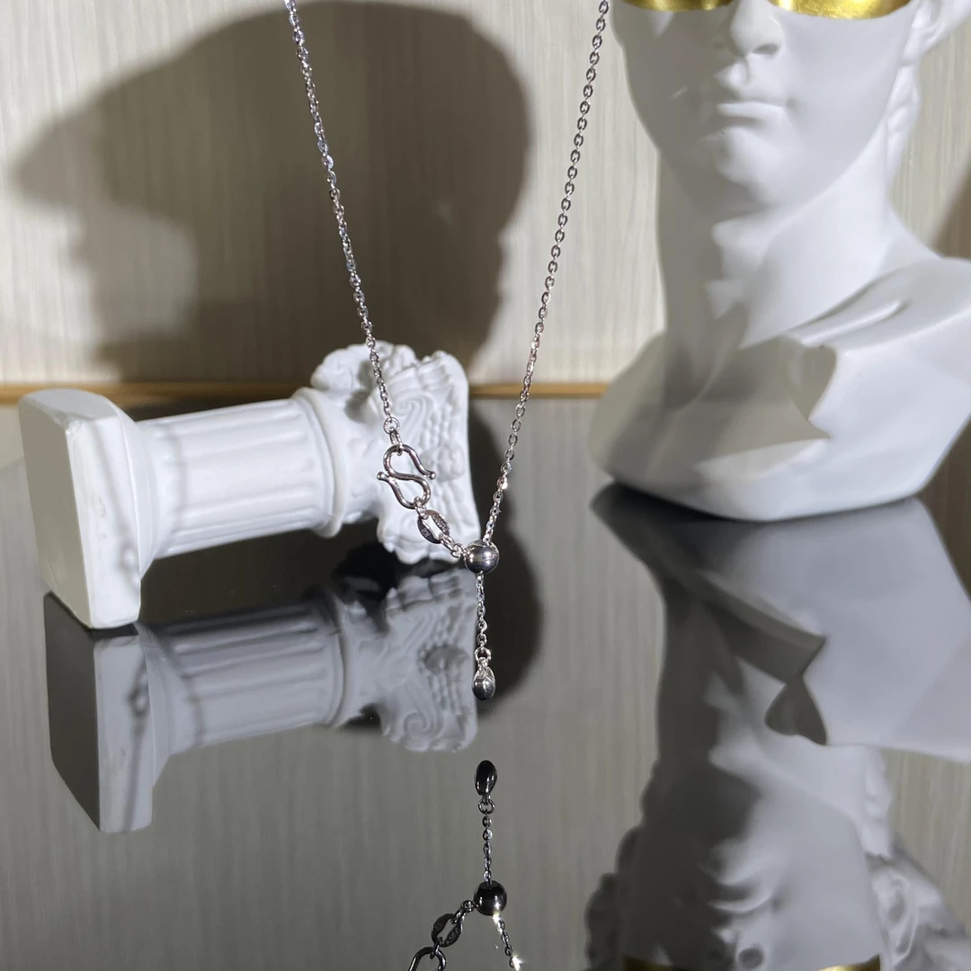 【芮泊珠宝】PT950铂金爱心O字链素链（多退少补）男女款可调节项链