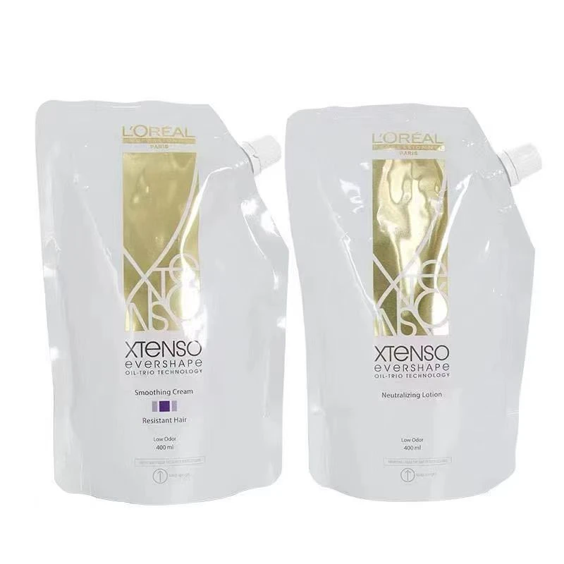 L'OREAL HAIR/巴黎欧莱雅美发探索菁纯润发烫发定型液定型膏400ml