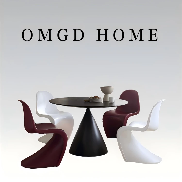 OMGD出口正品质PantonChair潘顿椅艺术餐椅潘通椅个性沙发椅单人