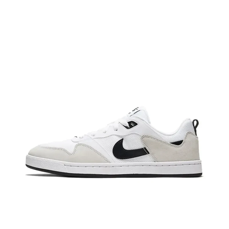 Nike耐克 SB Alleyoop 男子复古低帮黑白百搭运动板鞋 CJ0882-100