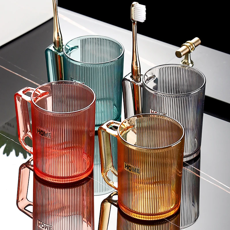 高颜值漱口杯浴室轻奢高档牙刷杯情侣洗漱杯学生宿舍刷牙的杯子
