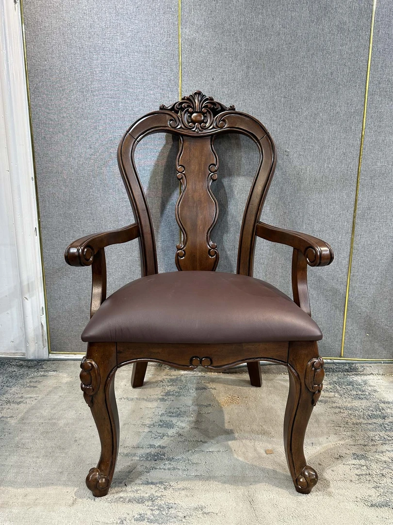 FSY205扶手椅670*650*1100坐高500 美式复古单人椅座椅坐具