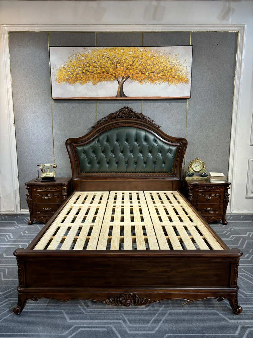 DC371床1.5床 1800*2180*1650内空1.5*2    美式大床