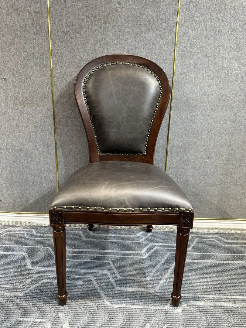 4把 CY292 餐椅 510*610*1020 坐高490   美式复古简约座椅坐具