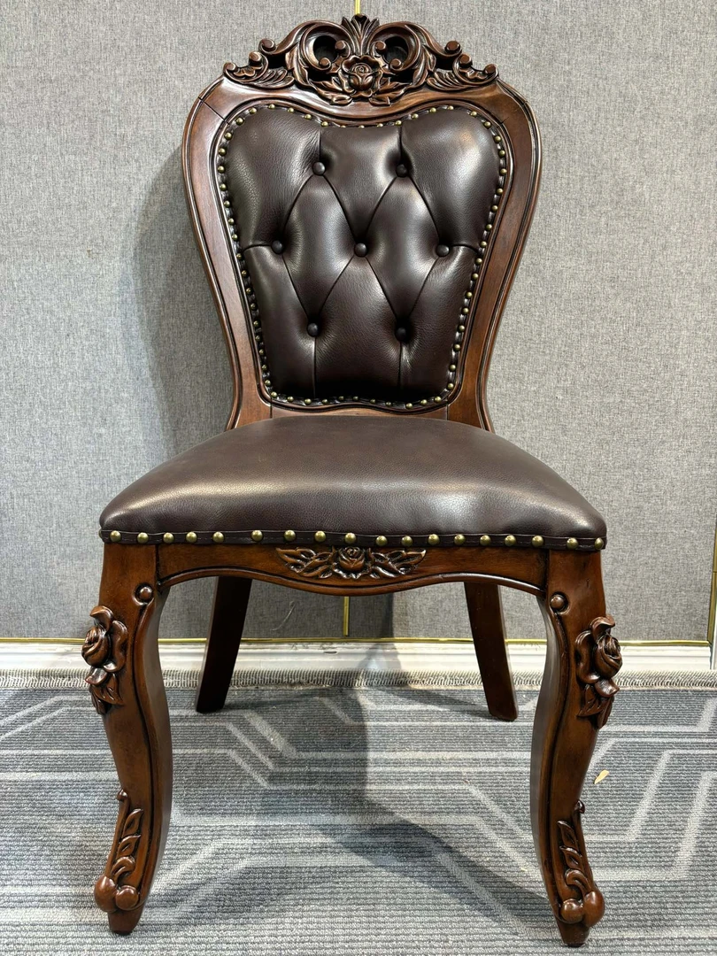 6把CY362 餐椅 510*610*1100 坐高500 美式复古简约座椅坐具