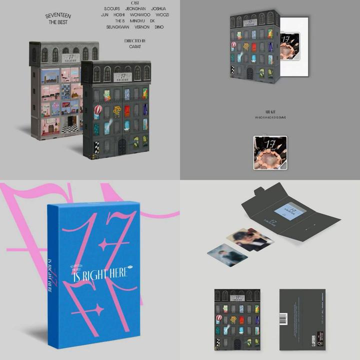 【现货】SEVENTEEN 24回归 精选 17 IS RIGHT HERE 克拉合集