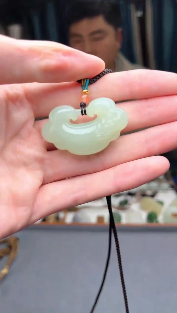 【闪购商品】和田玉平安锁未镶嵌