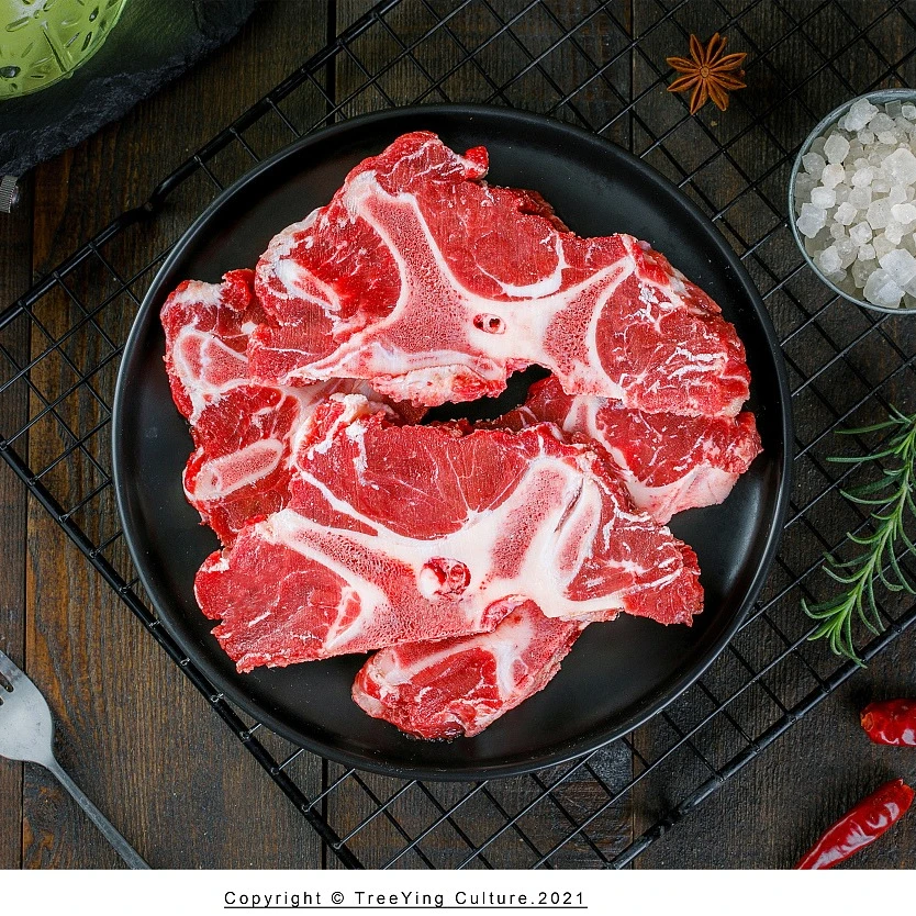 【新鲜鲜牛肉  牛脊骨 4斤（2kg*1袋）飞机空运包邮 】