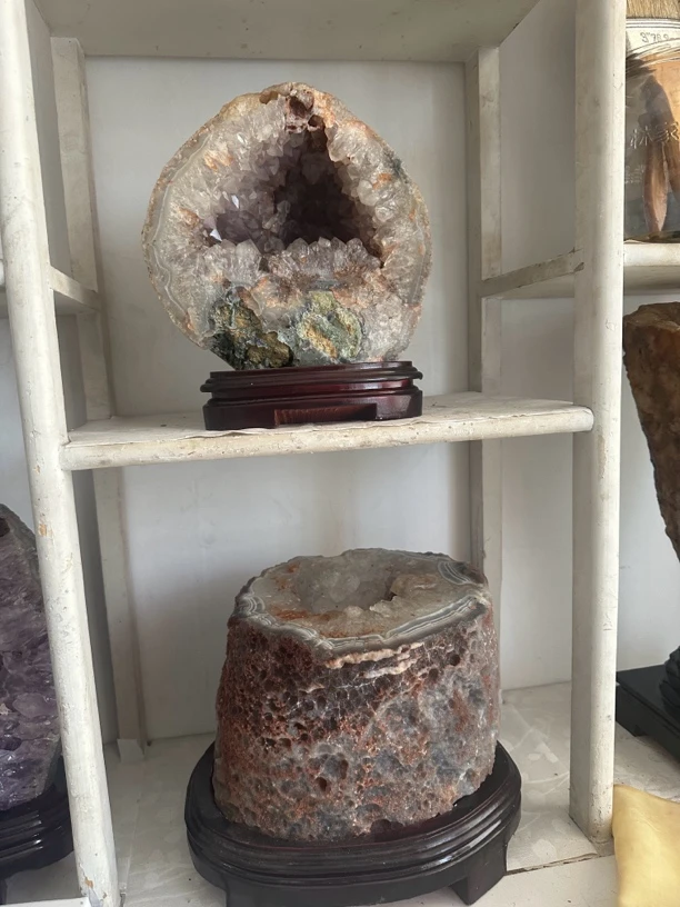 阿拉善精品奇石原石摆件