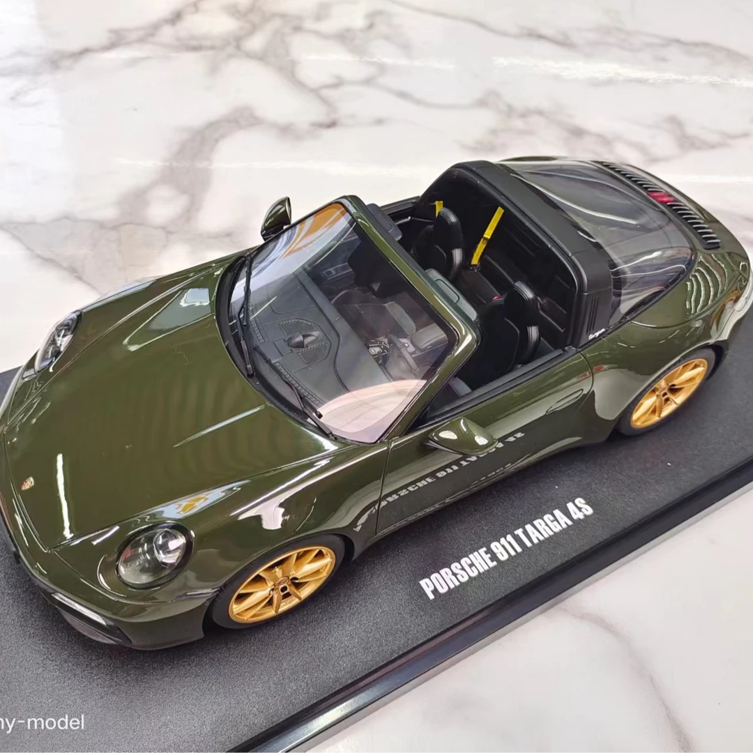 GT Spirit 1:18 保时捷 Porsche 911 992 Targa 树脂汽车模型