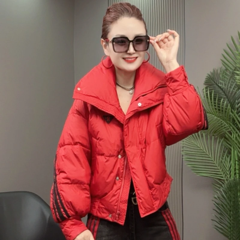 欧货原创时尚潮流冬款鸭绒羽绒服 806