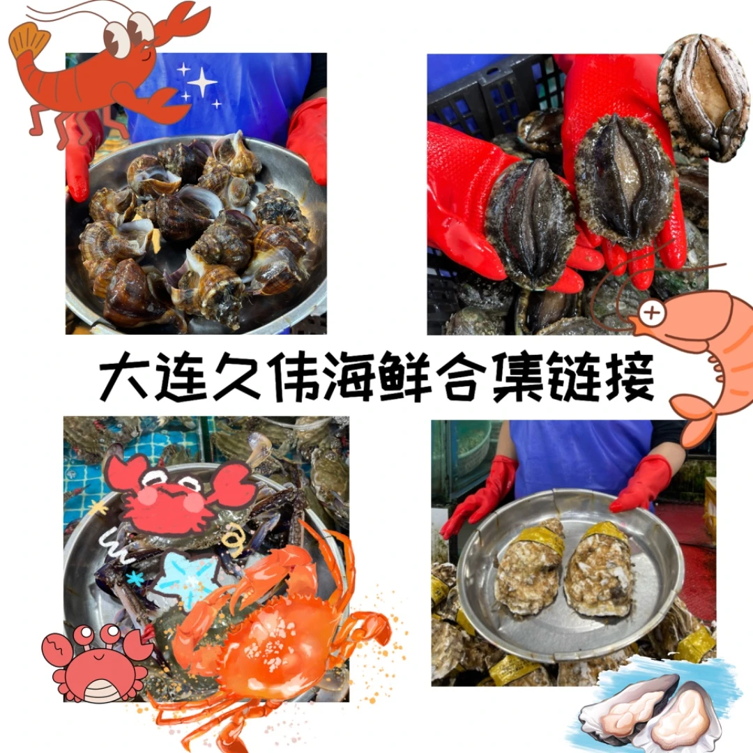 同城大连久伟海鲜合集「霞姐甄选」断氧部分断臂外地勿拍