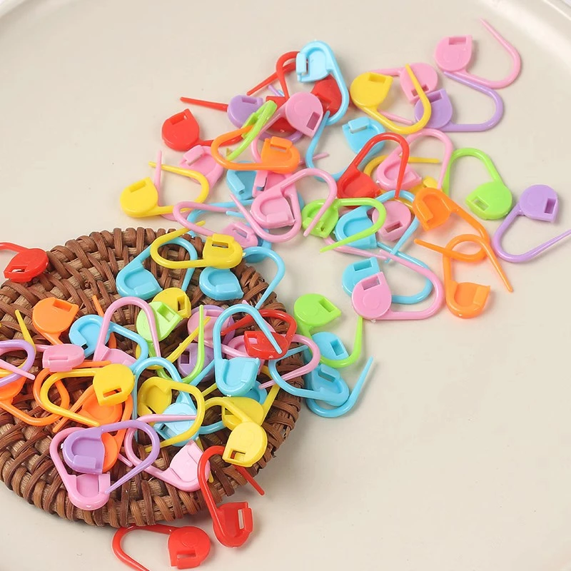 彩色毛衣手工编织衣服工具记号扣钩织鸡记号扣棒针钩针毛线记号扣