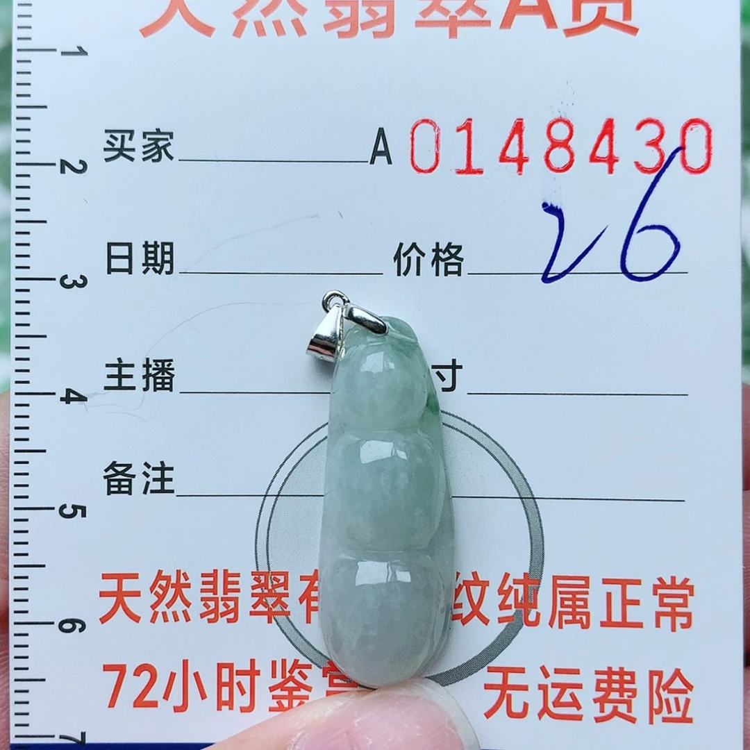 【闪购商品】翡翠颈饰银S925镶嵌