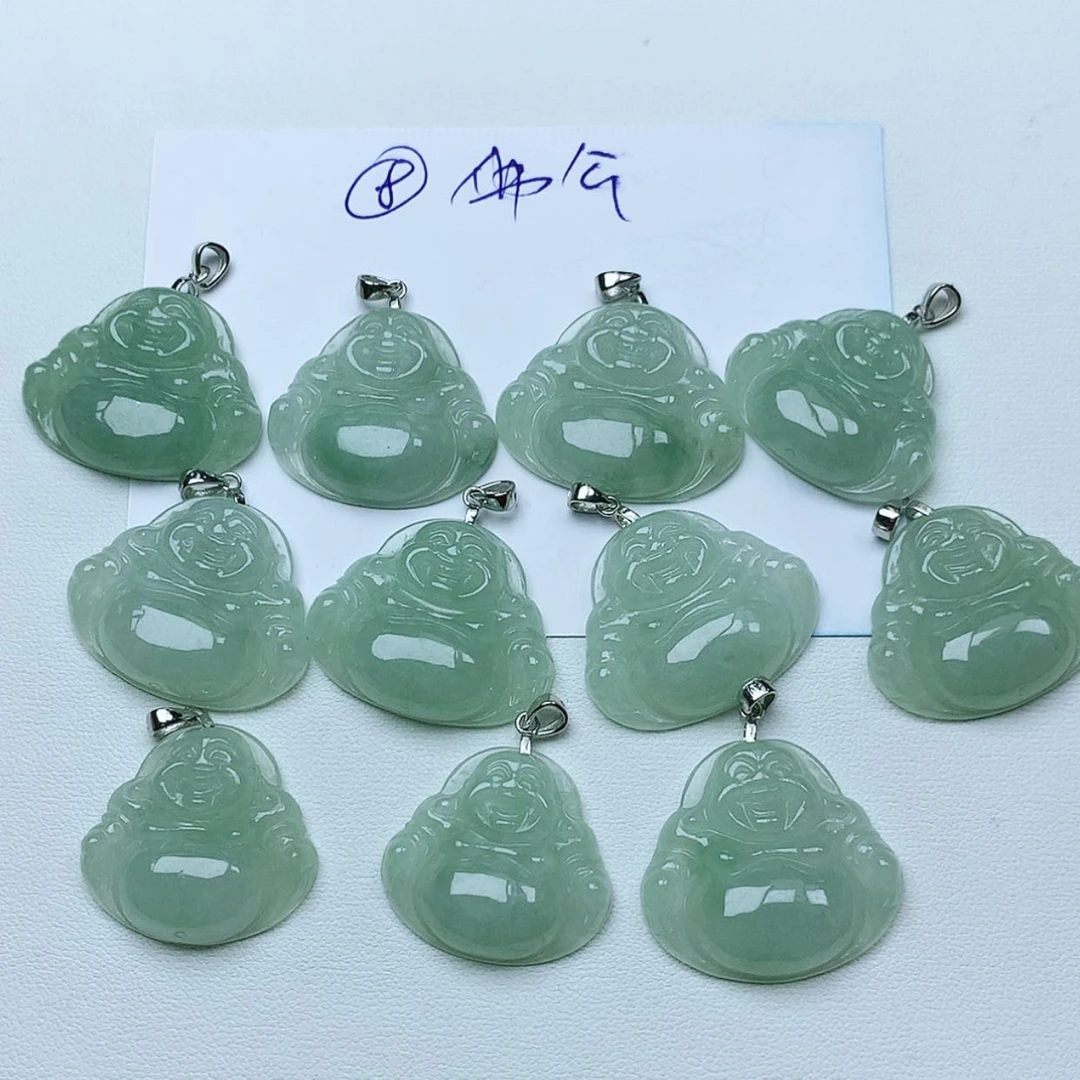 【闪购商品】翡翠颈饰银S925镶嵌多样性一件发货