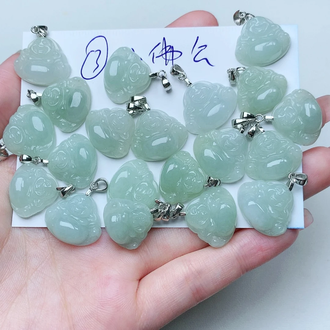 【闪购商品】翡翠颈饰银S925镶嵌多样性一件发货