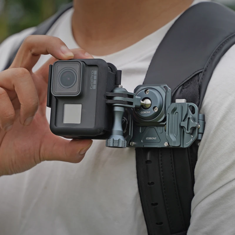 COBONE酷碰运动相机快装板适用大疆action3/4配件GoPro/insta360