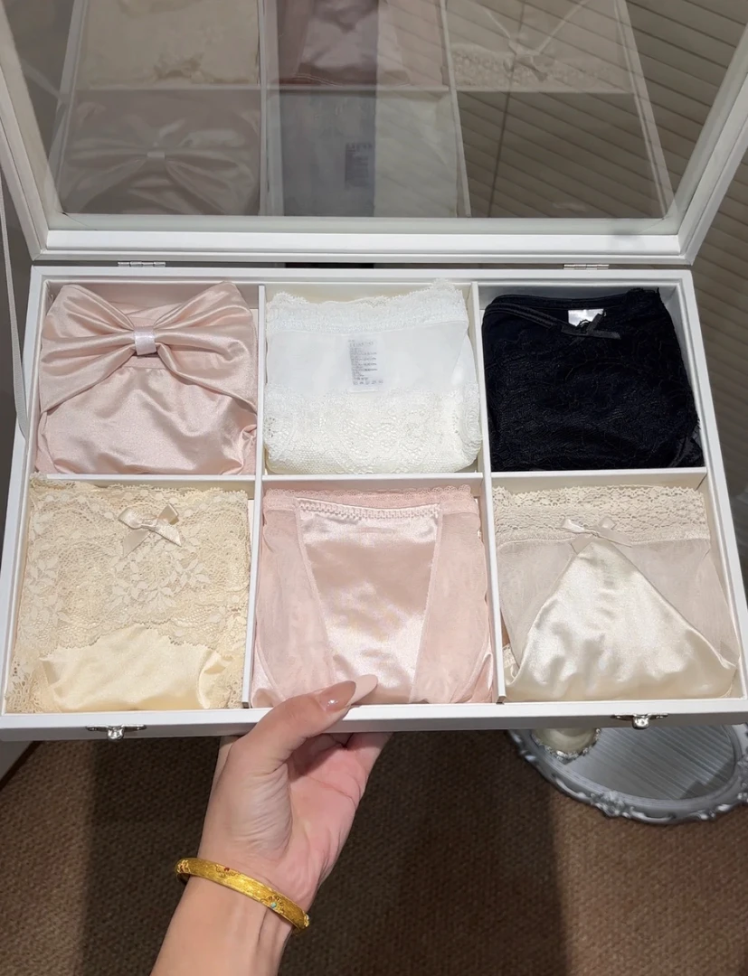 U·mi【漫漫大码】轻奢定制性感纯欲大码中高 腰女内裤